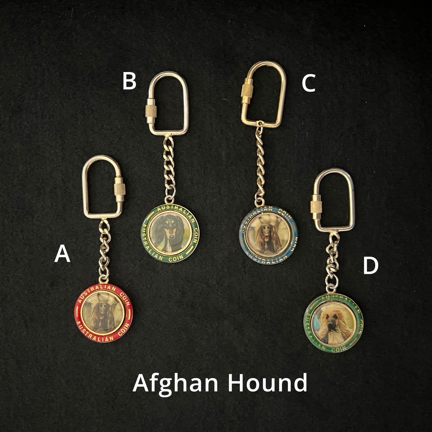 Afghan Hound - Keyrings