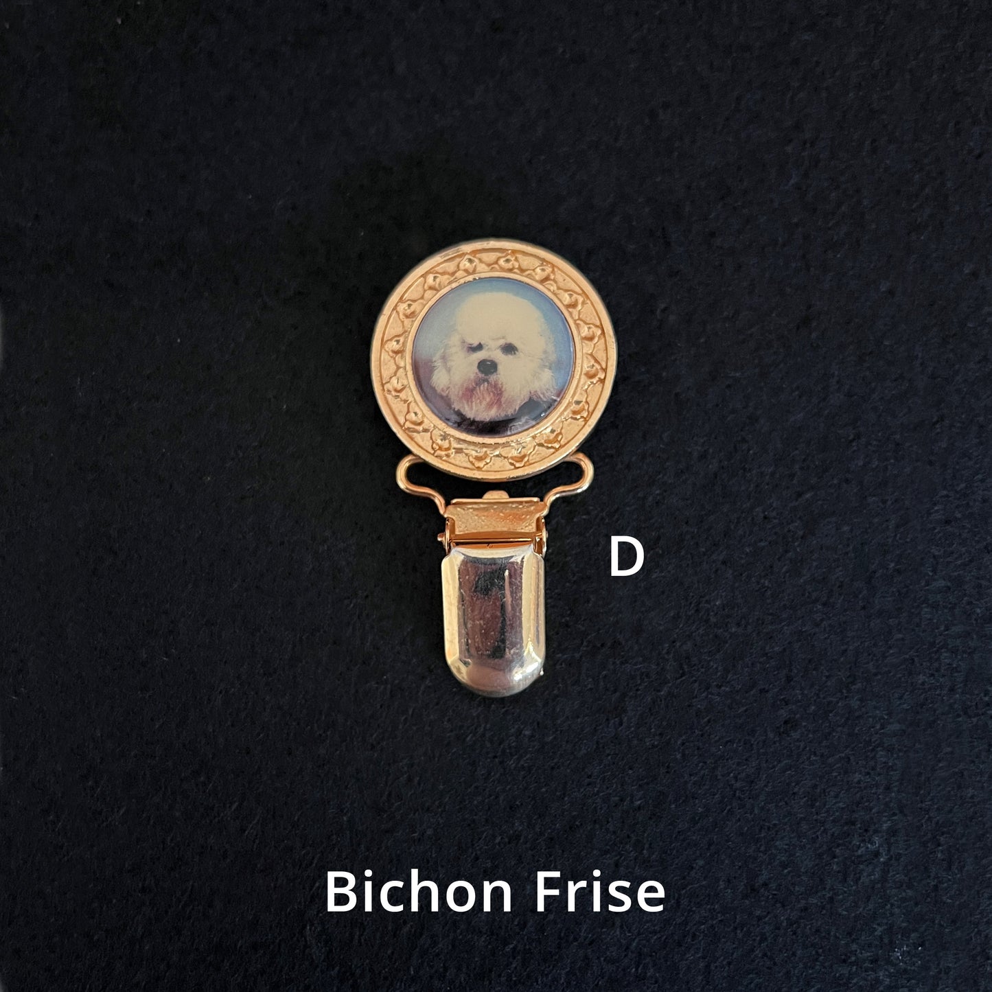 Bichon Frise - Brooches, Showclips & Tiebars