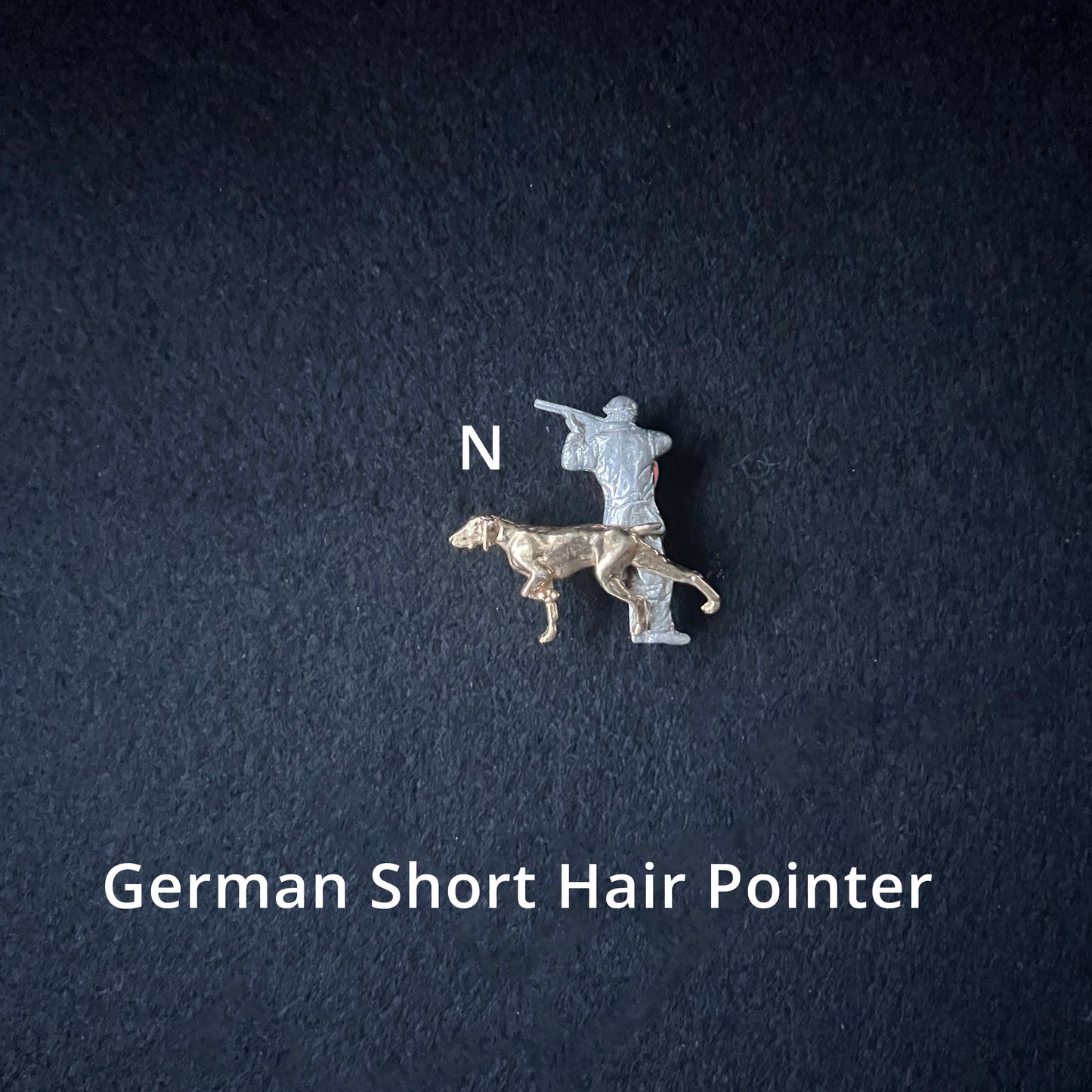 German Shorthaired Pointer - Brooches, Showclips & Tiebars