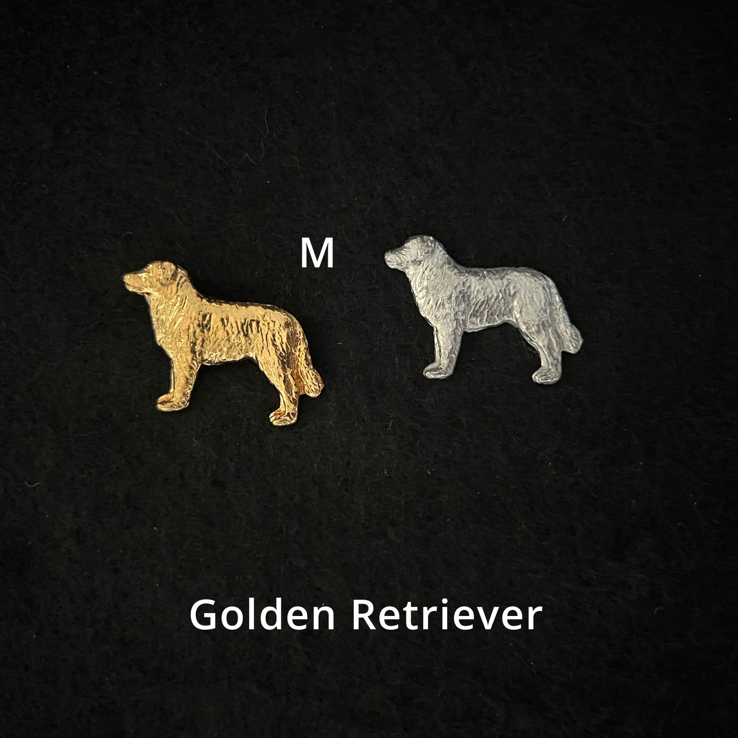 Golden Retriever - Brooches, Showclips & Tiebars
