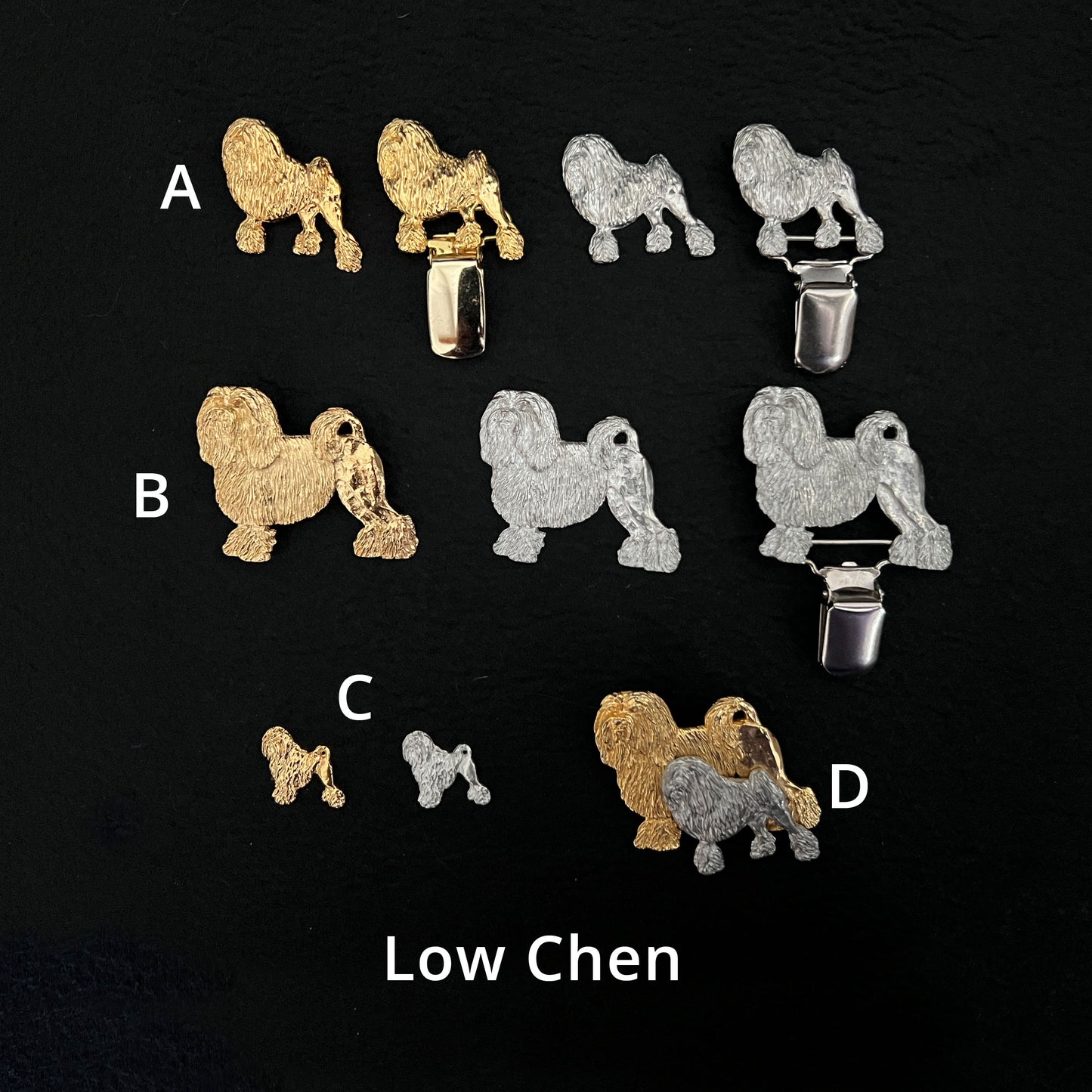 Low Chen - Brooches, Showclips & Tiebars