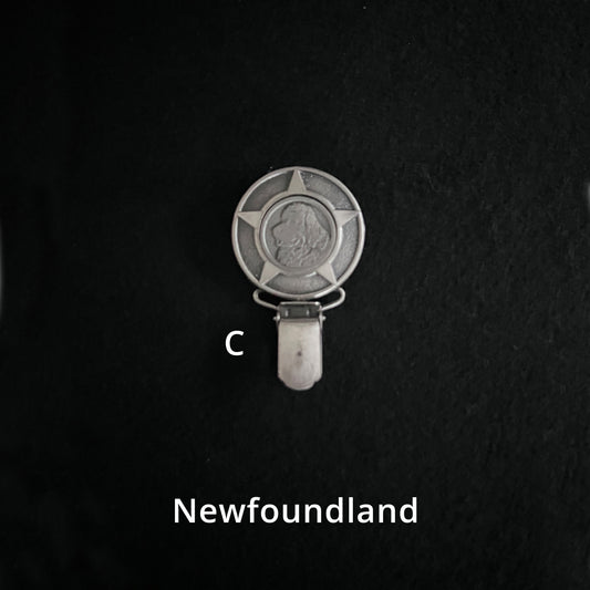 Newfoundland - Brooches, Showclips & Tiebars
