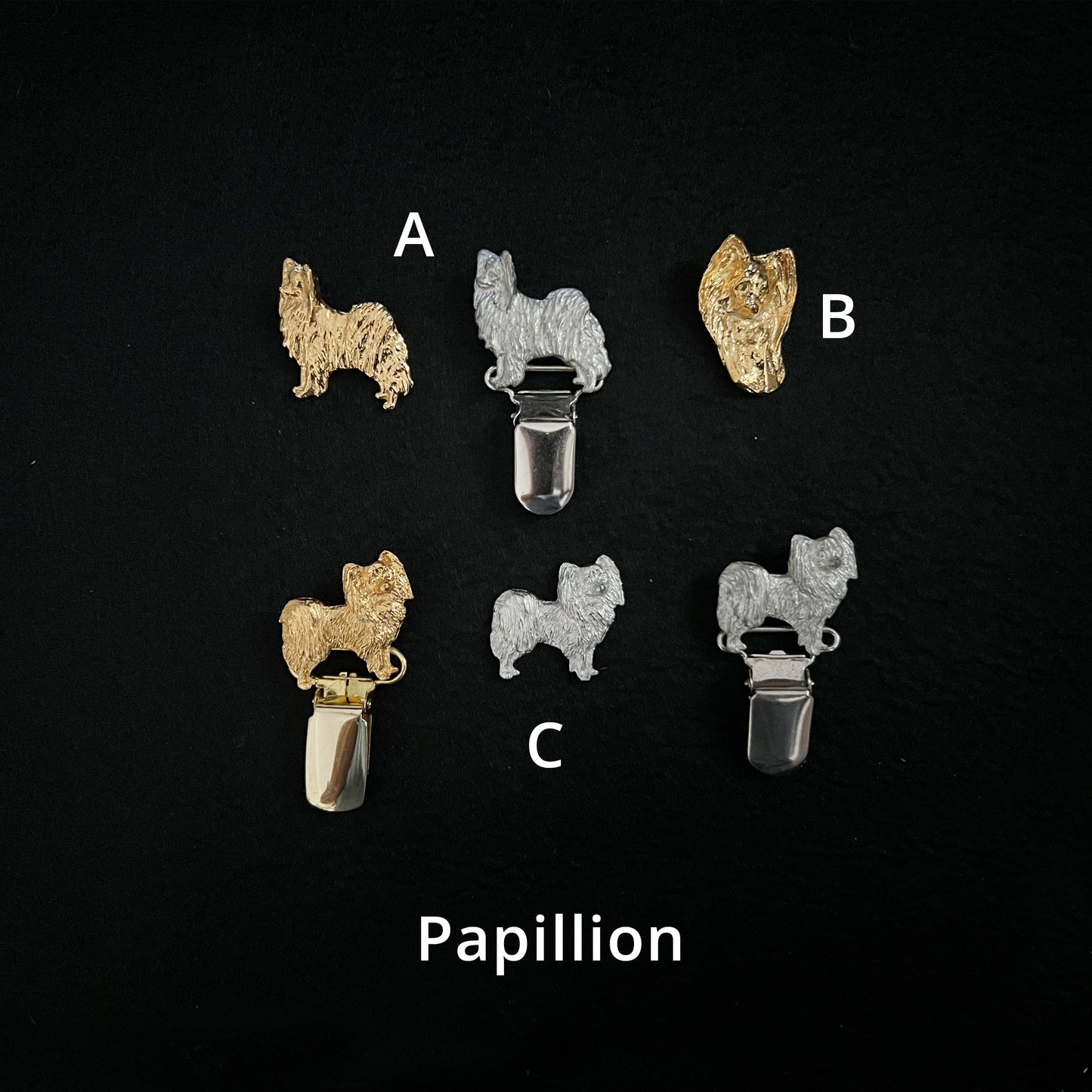 Papillion - Brooches, Showclips & Tiebars