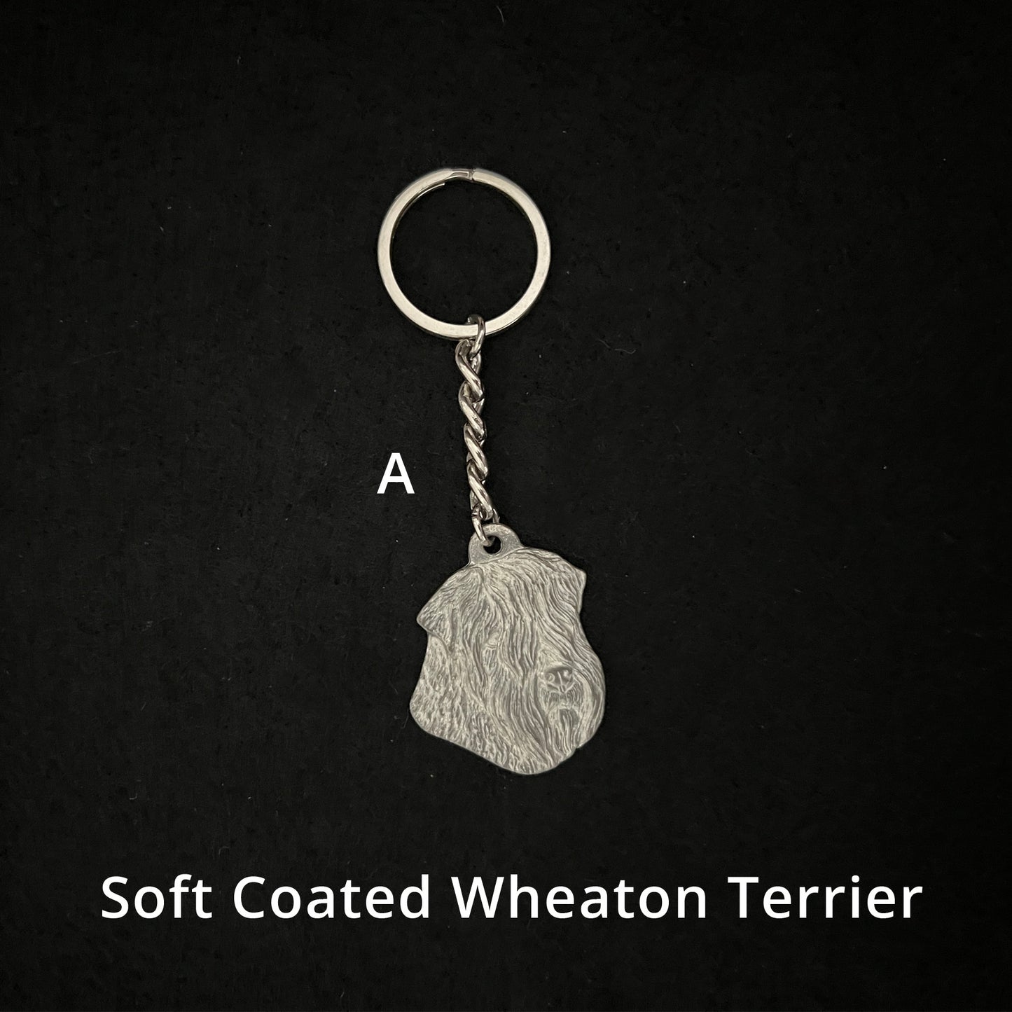 Soft Coated Wheaton Terrier - Keyrings
