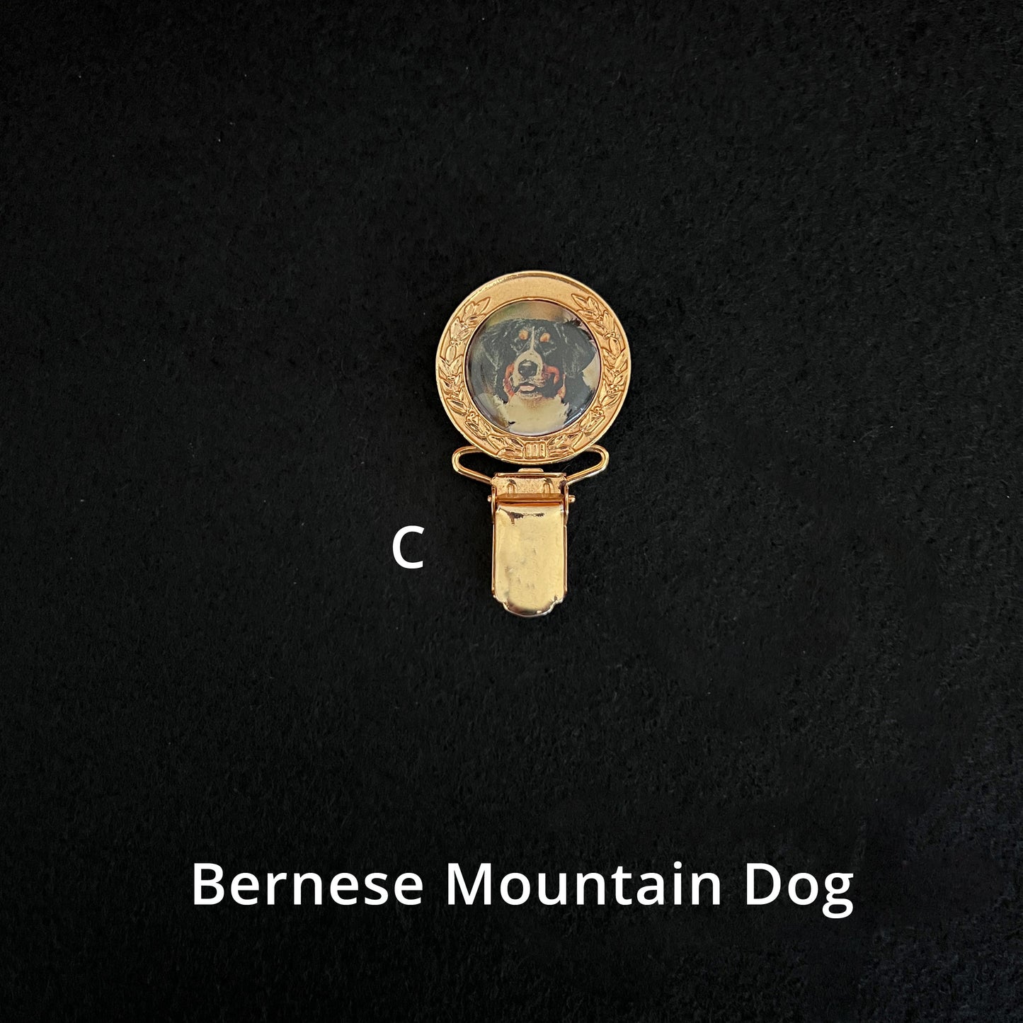 Bernese Mountain Dog - Brooches, Showclips & Tiebars