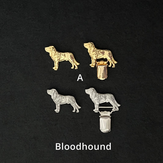 Blood Hound - Brooches, Showclips & Tiebars