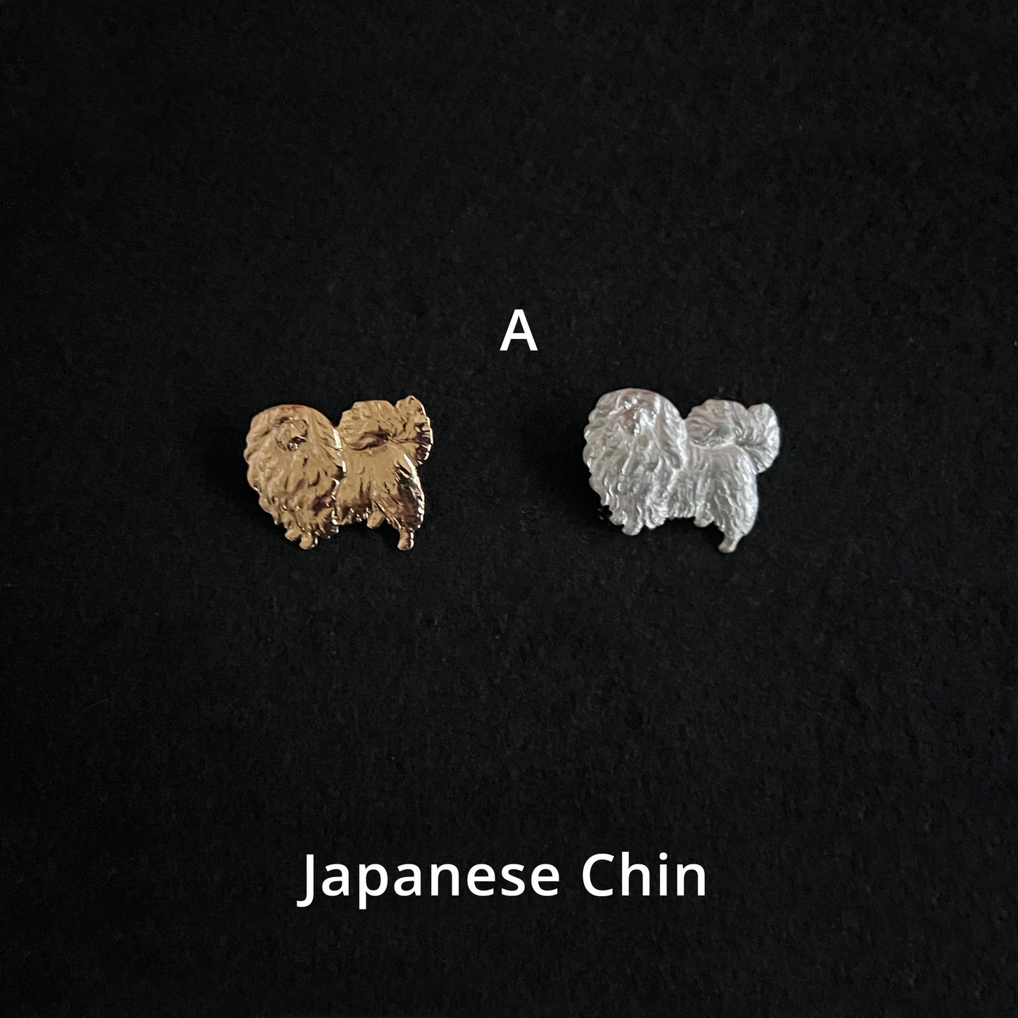 Japanese Chin - Brooches, Showclips & Tiebars