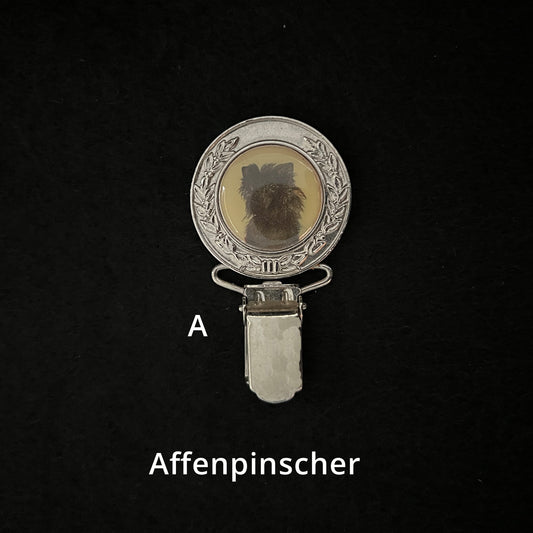 Affenpinscher - Brooches, Showclips & Tiebars