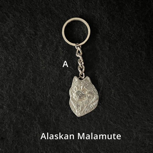 Alaskan Malamute - Keyrings