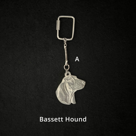Bassett Hound - Keyrings