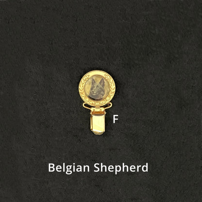 Belgian Shepherd - Brooches, Showclips & Tiebars