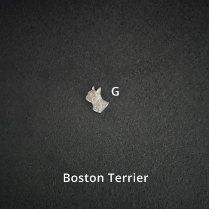 Boston Terrier - Brooches, Showclips & Tiebars