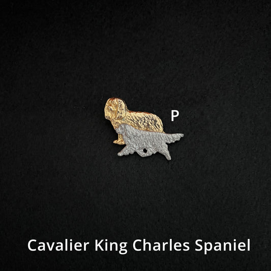 Cavalier King Charles Spaniel - Brooches, Showclips & Tiebars