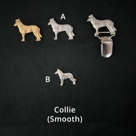 Collie (Smooth) - Brooches, Showclips & Tiebars