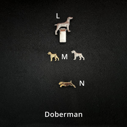 Doberman - Brooches, Showclips & Tiebars