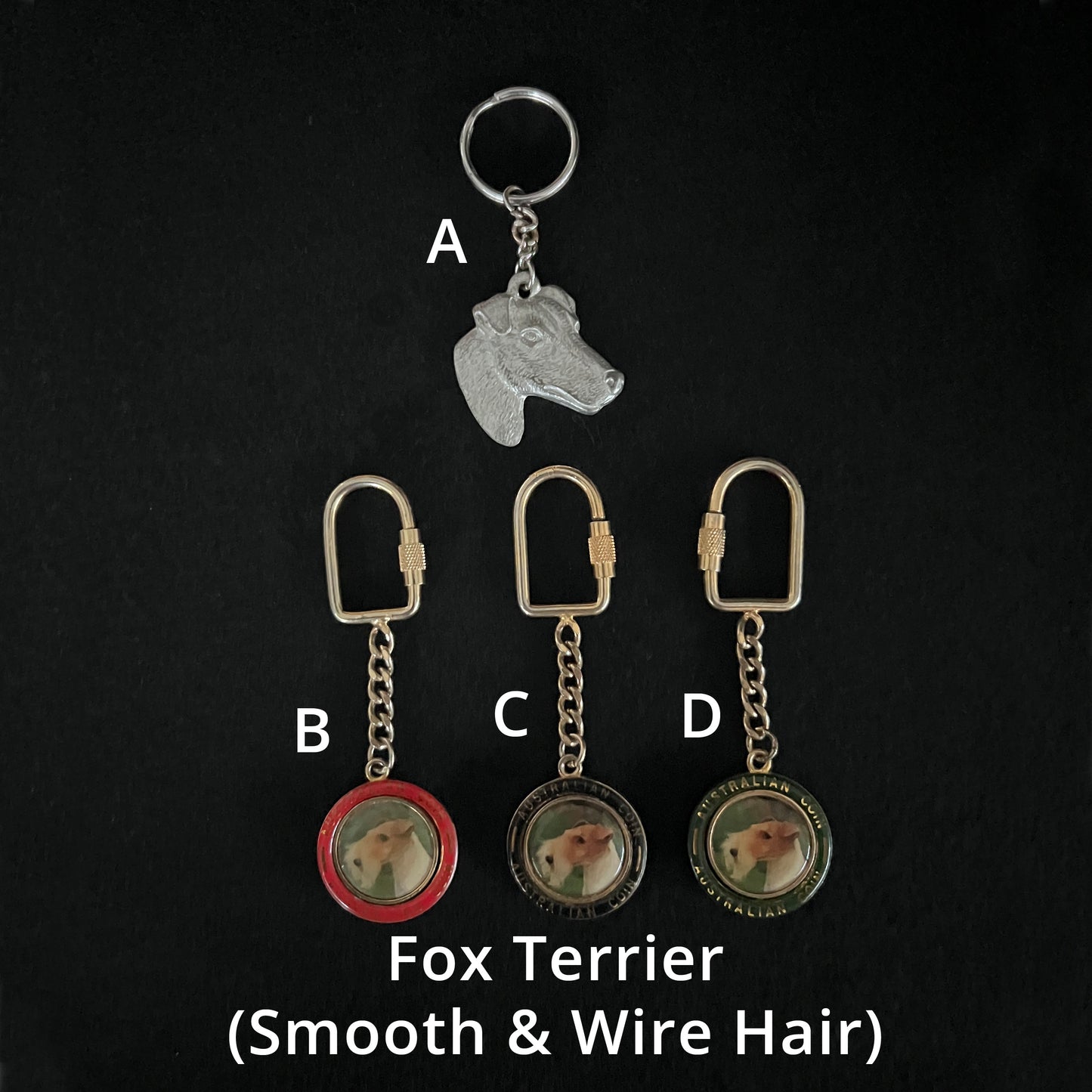 Fox Terrier (Smooth & Wire) - Keyrings
