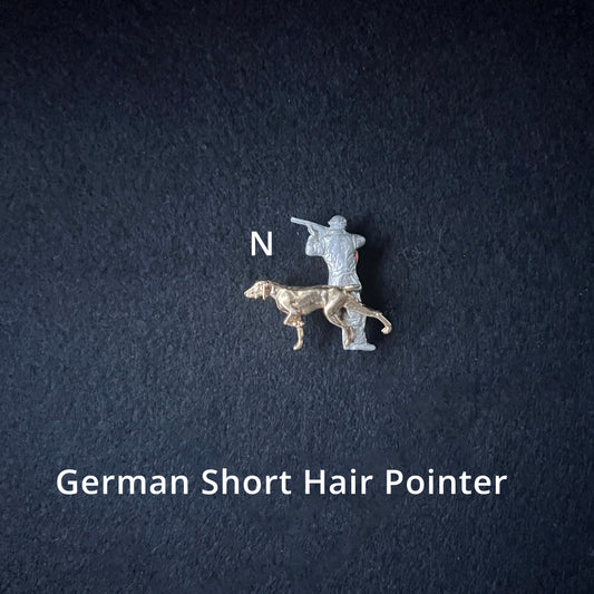 German Shorthaired Pointer - Brooches, Showclips & Tiebars