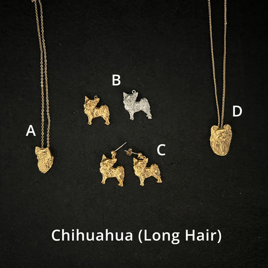 Chihuahua Long Coat - Jewellery