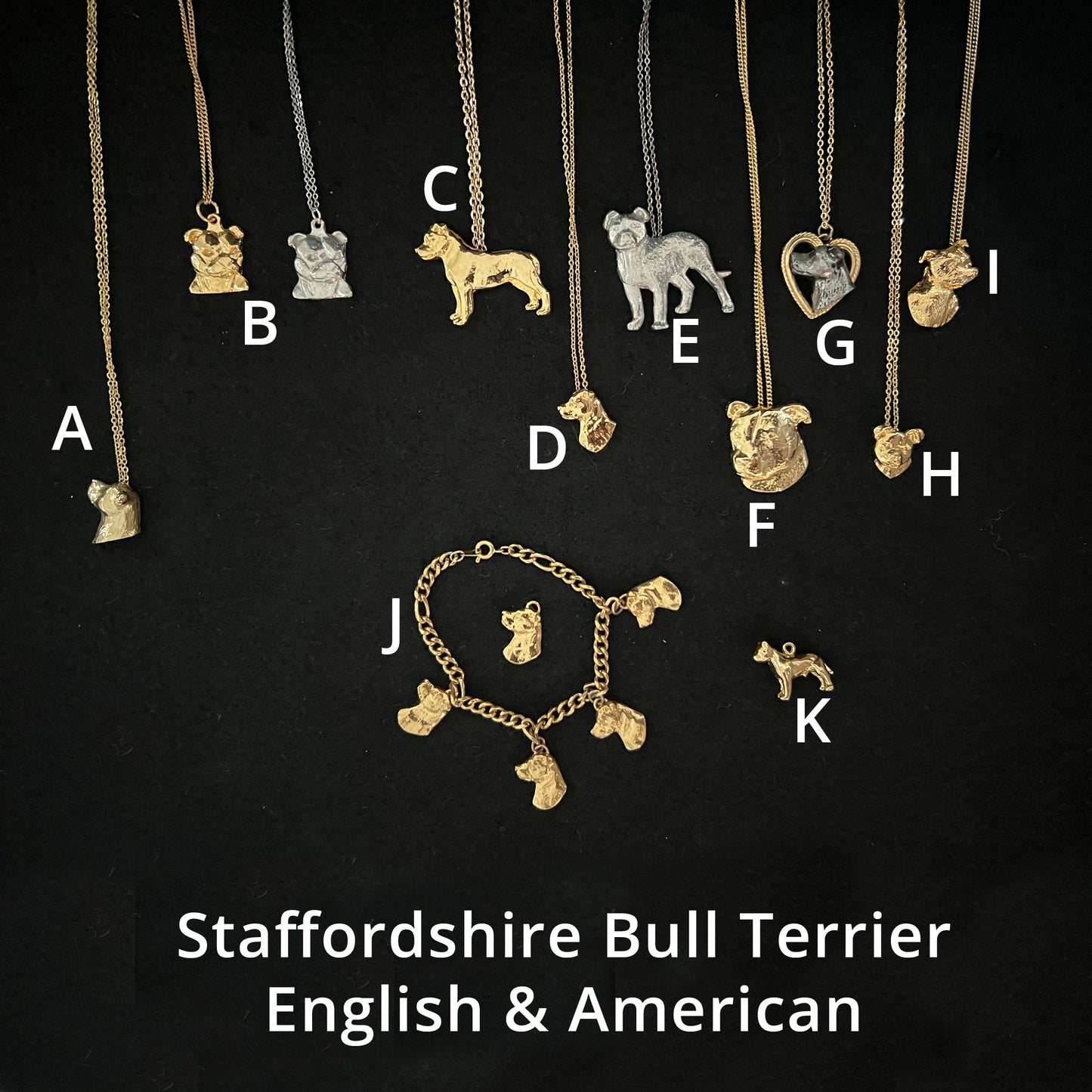 Staffordshire Bull Terrier (English & American) - Jewellery