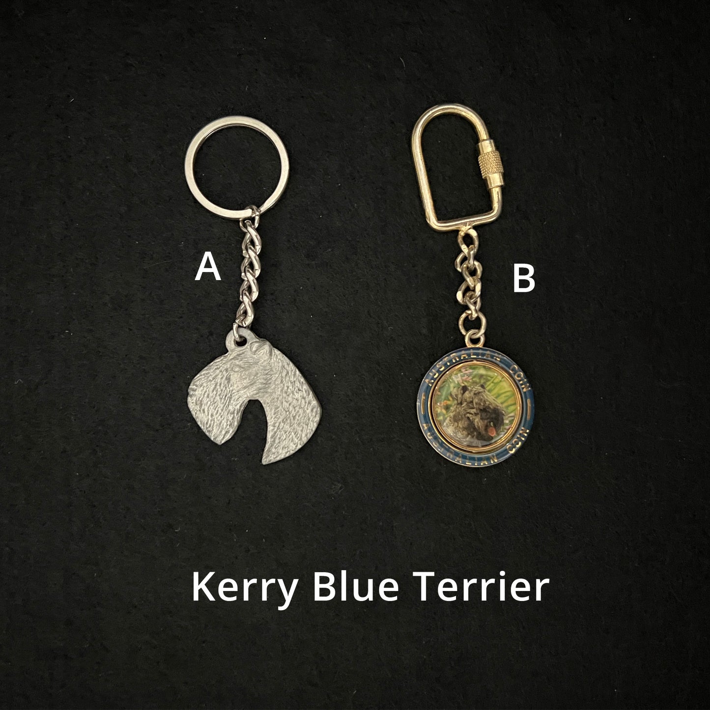 Kerry Blue Terrier - Keyrings