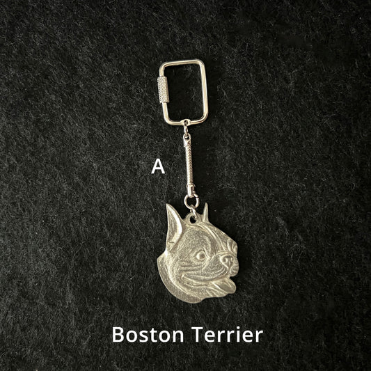 Boston Terrier - Keyrings