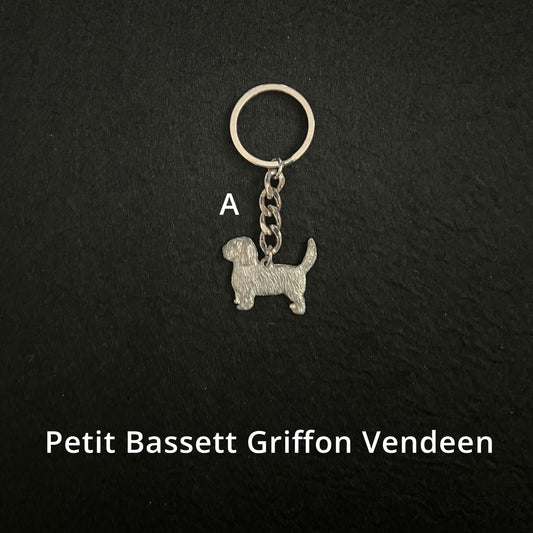 Petit Bassett Griffon Vendeen - Keyrings