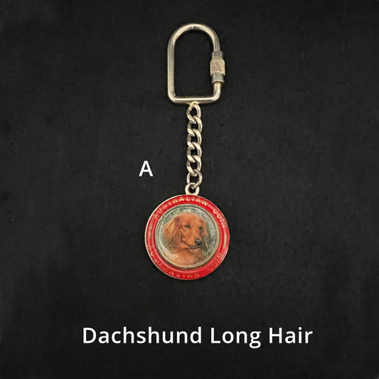 Dachshund Long Hair - Keyrings