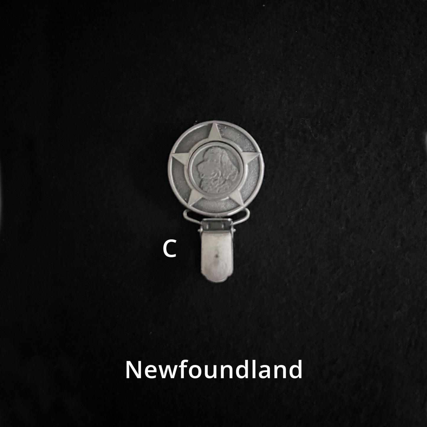 Newfoundland - Brooches, Showclips & Tiebars