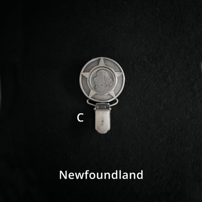 Newfoundland - Brooches, Showclips & Tiebars