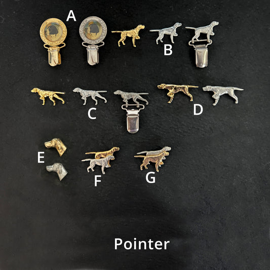 Pointer - Brooches, Showclips & Tiebars