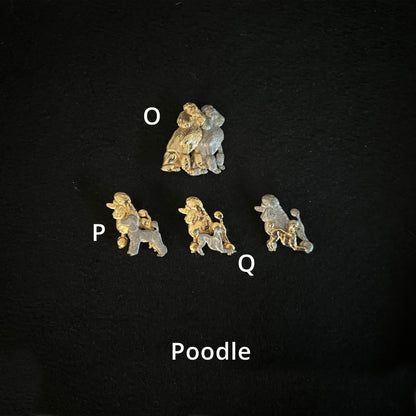 Poodle -  Brooches, Showclips & Tiebars