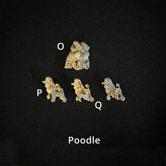Poodle -  Brooches, Showclips & Tiebars