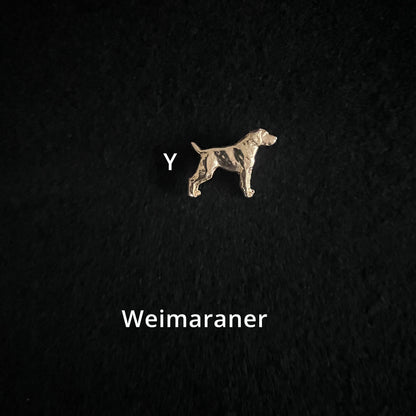 Weimaraner - Brooches, Showclips & Tiebars