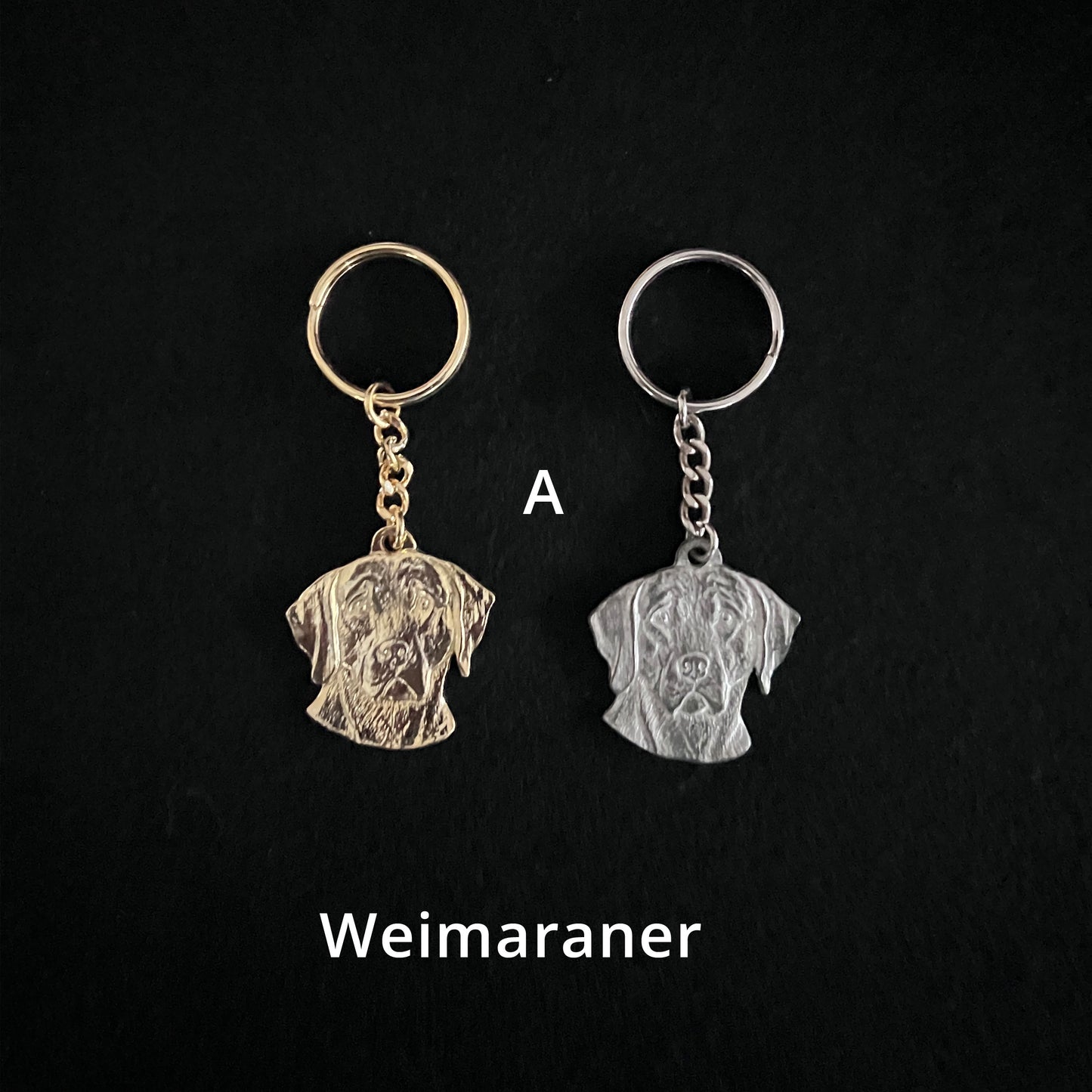 Weimaraner - Keyrings