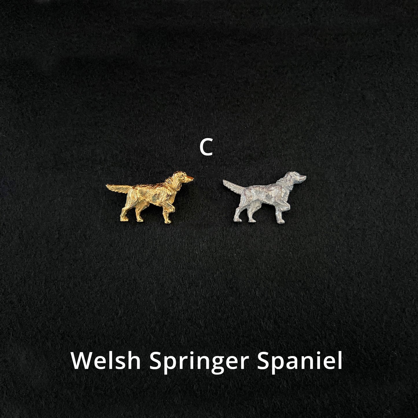 Welsh Springer Spaniel - Brooches, Showclips & Tiebars