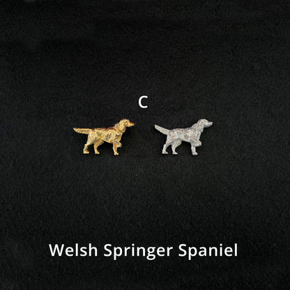 Welsh Springer Spaniel - Brooches, Showclips & Tiebars