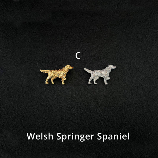 Welsh Springer Spaniel - Brooches, Showclips & Tiebars